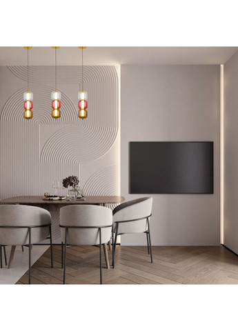 Дизайнерский led подвес 5W с цветными плафонами (800-P3151 CRC) No Brand (370070163)