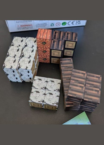 Магнитный конструктор Magnetic Block Майнкрафт для детей 35 деталей разноцветный (2104618515) No Brand (330243104)