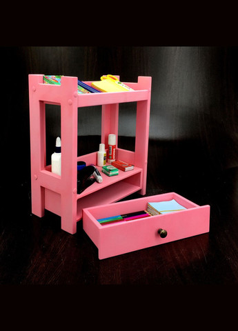 Органайзер настільний з дерева Хобокен барбі (КНЦ-003850) No Brand (328225330)