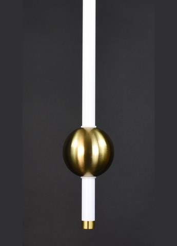 Люстра світлодіодна підвісна LED світильник для квартири на стелю лед 28195 Латунь 65-180х10х10 см. Sunnysky (364753925)