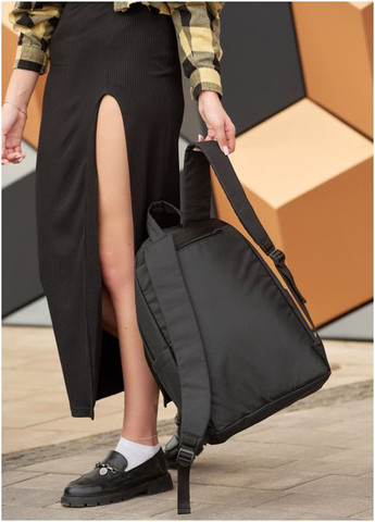 Рюкзак Zard 0RT чорний тканевий Sambag (302519191)