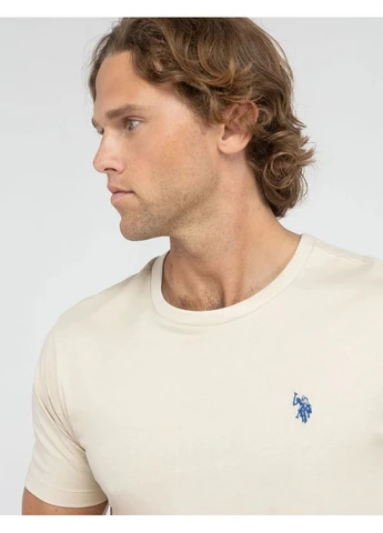 Песочная футболка U.S. Polo Assn.