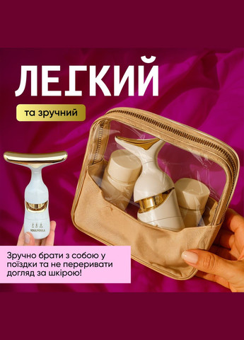 Микротоковый лифтинг массажер 3в1 для омоложения лица и тела (MMF-03) No Brand (348108189)