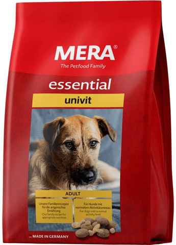 Сухой корм для собак essential Univit с нормальным уровнем активности 12.5 кг (4025877614507) Mera (316630208)
