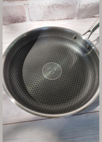 Сковорода BH-4000-20 нержавіюча сталь з кришкою 20 см Bohmann (331017377)