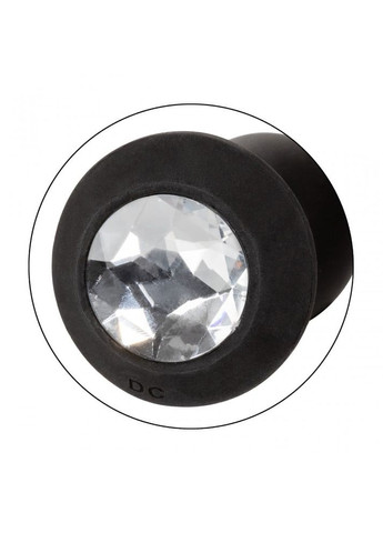 Анальная пробка с вибрацией Crystal Probe камень прозрачный California Exotic No Brand (294181655)