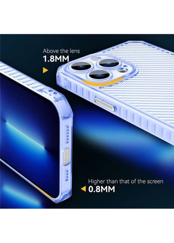Чехол TPU Ease Carbon color series для Apple iPhone 13 Pro (6.1") Синий Epik (372845585)