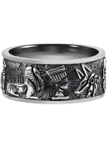 Мужское кольцо египетское Анубис Египетский Бог «страж весов» Волк и жнец Шакал Анубис скарабей р регулируемый Fashion Jewelry (285110592)