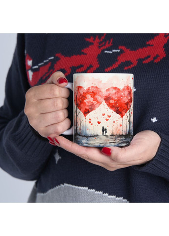 Керамическая чашка с дизайном "Аллея влюбленных" - 4 No Brand (368671762)