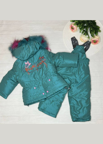 Зеленый демисезонный костюм девственниц. 39710 Bilemi