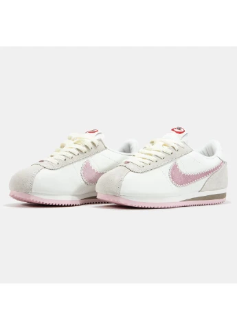 Кроссовки женские Nike No Brand Cortez светло-бежевые демисезоны (375198637)
