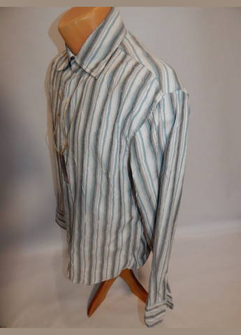 Белая кэжуал рубашка No Brand