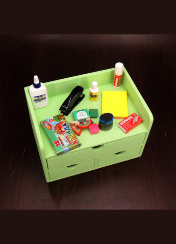 Органайзер настільний з дерева Монро мохіто (КНЦ-004653) No Brand (328228284)