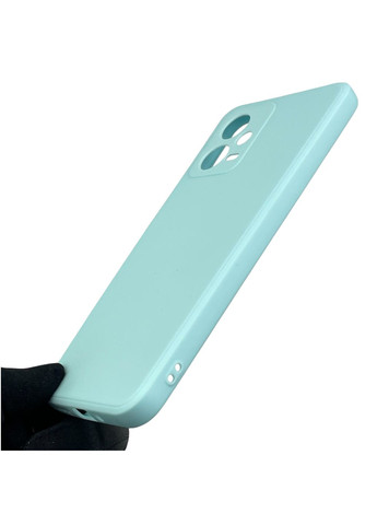 Чохол для Redmi Note 12 5G з квадратними гранями із захистом камери на сяомі нот 12 5г бірюзовий Xiaomi (366021226)