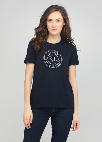 Синяя летняя футболка Ralph Lauren