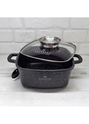 Набір казанів 10 предметів з мармуровим антипригарним покриттям (EB-3986) Edenberg (360654675)