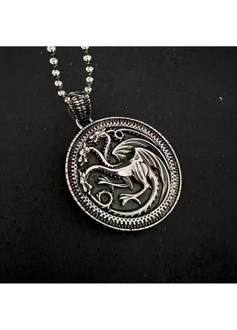 Кулон targaryen гра престолів з медичної сталі PS-014 No Brand (299340098)