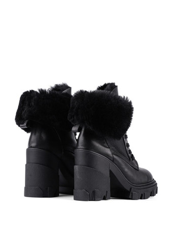 Жіночі Черевики 23KB-1065-1 Чорний Шкіра Attizzare (261240343)