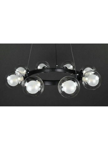 Люстра подвесная на 8 лампочек 27914 Черный 25-130х54х54 см. Sunnysky (335975239)