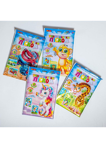 Раскраска песком. Рыбка и Тигренок No Brand (359370056)