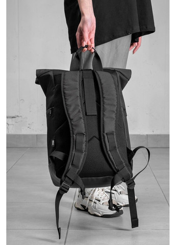 Женский Повседневный Рюкзак Роллтоп Школьный С Принтом Hate Black Without (360641817)