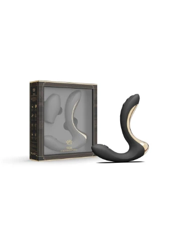 Вібратор з пульсуючим ефектом для точки G + підігрів Talis G-Spot PulseWave Vibrator Obsidian Black Zalo (315015200)