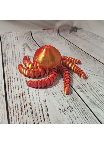 Подвижная флекси игрушка "Осьминог", 3D печать No Brand (372186032)