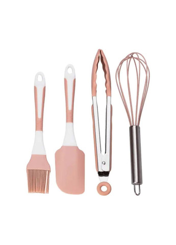 Силіконовий набір форм для випічки з антипригарним покриттям з кухонним приладдям та прихваткою 11 шт HP34542 Jooki (358705951)