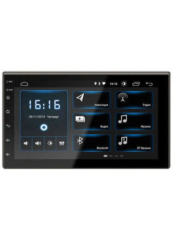 Универсальная штатная 2DIN автомобильная магнитола для любого авто INCAR 4/32 ГБ Черный Pioneer (297331754)