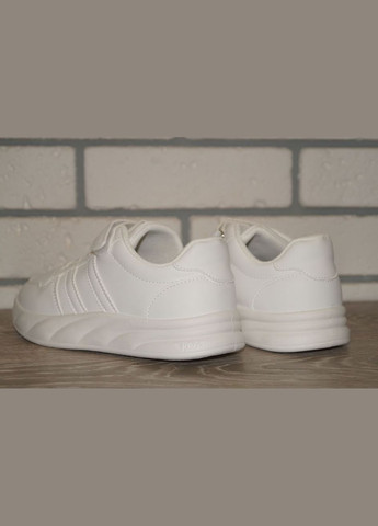 Білі осінні кросівки демісезонні для дівчинки білі XIFA