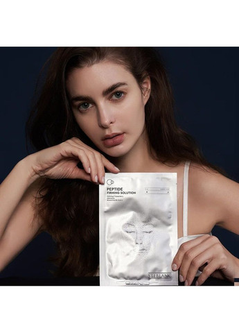 Тканинна маска для обличчя Peptide Firming Solution Зміцнююча з пептидами, 25 г Steblanc (348057238)
