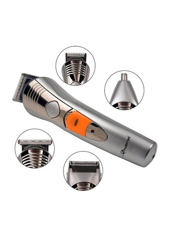 Машинка тример для стриження волосся 7в1 GM-580 Pro + Гребінець ProGemei (313110085)