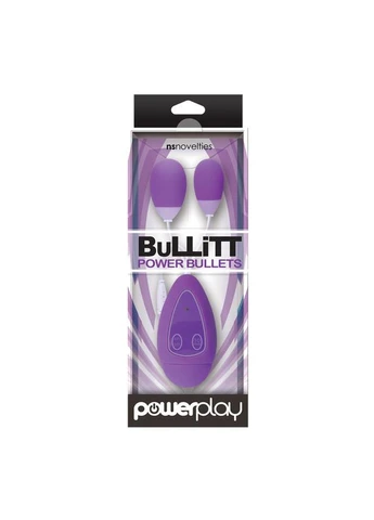 Виброяйцо NS Novelties Power Play BuLLiTT Double all Оригинал No Brand (302508844)