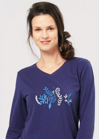 Персикова всесезон піжама жіноча вільного крою lns 793 кофта + брюки Key