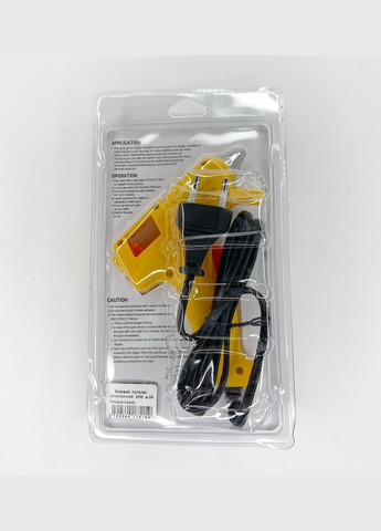 Инструмент для рукоделия Клеевый пистолет 20W под стержни 8 мм - 7 мм Желтый 10 см x 12 см Finding (316918045)
