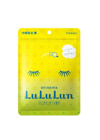 Face Mask Citrus Depressa тонизирующая маска с маслом цитруса и маракуей, 7 шт х 5 уп LuLuLun (361384964)