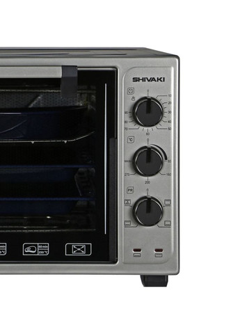 Електропіч MD 3618 L Grey-Black Shivaki (315787048)