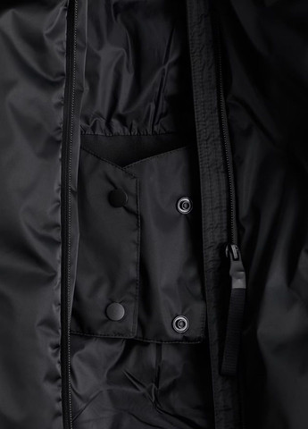 Чорний зимній Пуховик H&M