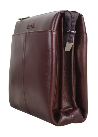 Сумка барсетка мужская из натуральной кожи коричневая (Д/Ш/В) 19/8/23(см) Karya (362732749)