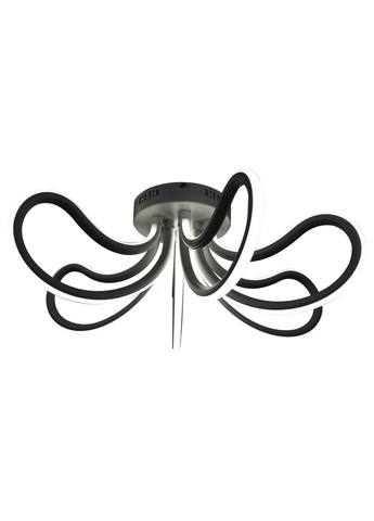 Люстра светодиодная потолочная LED светильник для квартиры на потолок лэд с пультом 25583 Белый 26х71х71 см. Sunnysky (364763052)