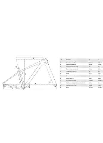 Велосипед RX 26" розмір рами XS (12,5"), 2025, Чорний Cyclone (369650815)