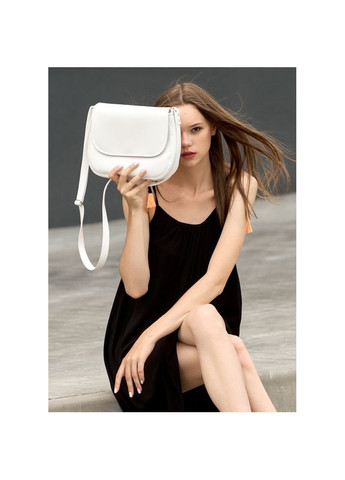 Жіноча сумка Кросбоді Rose біла Sambag (322870658)