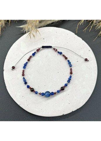 Браслет талисман для знака зодиака Телец из натуральных камней на затяжке d-6-4-3-2мм+- No Brand Браслет (362695393)