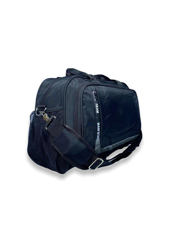 Дорожня сумка 25 л одне відділення додаткові кишені розмір: 45*30*20 см чорна Ji Rong (286421697)