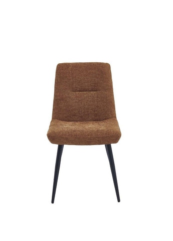 Стілець KIWI чорний каркас/теракотовий тк. Intarsio (365461472)