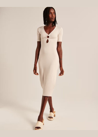 Молочна сукня жіноча - сукня af9361w Abercrombie & Fitch