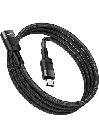 Подовжувач USB-C тато мама 120 см U107 Type-C-to-Type-C Extension Cable Hoco (342392547)