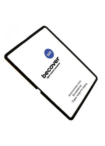 Скло захисне 10D Apple iPad 10.9" 2023 Black (710576) BeCover 10D Apple iPad 10.9" 2023 Black (366520894)