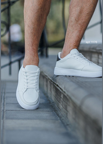 Белые кеды мужские classic ked white black No Brand