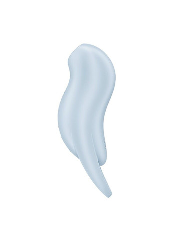 Вакуумний кліторальний стимулятор з вібрацією Pocket Pro 1 Blue Satisfyer (333332630)